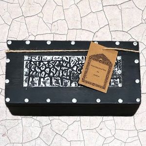 Accent Box made in India NWT cute storage box